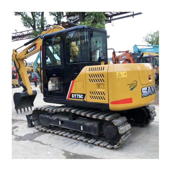 7 Ton SANY 75-9 PRO Excavator ORIGINAL Hydraulic Cylinder 0.28 m3 Bucket Cheaper
