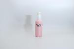 Silkscreen Print Clear 150ml Pump Bottle With Screw Cap Flip Top Cap