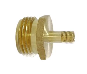 China Lead Free Brass Blow Out Plug,Schrader Valve To 3/4&quot; Inch Male Garden Hose Thread factory