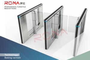 China Intelligent Automatic Swing Barrier Gate With Aluminum Alloy Mechanism factory