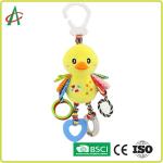 Bee Baby Plush Rattle Multi Functional Easy Cleaning