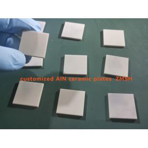 25x25x2mmt AlN Ceramic Substrate Plates With Lapped Surface Treatment