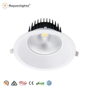 China CE RoHS AC220 240V 30w Cob Deep Recessed Adjustable Bathroom Downlights factory