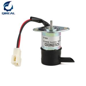China Excavator Electric Parts Kubota Engine Stop Solenoid 16271-60012 factory