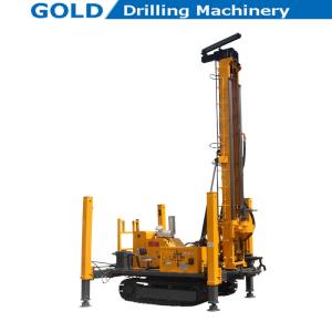 China 1.5m Landing Leg Strock Crawler Mounted DTH Hammer Drilling Rig factory