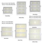 Outdoor Soccer Stadium Sports Field LED Flood Lights Fixtures 750w