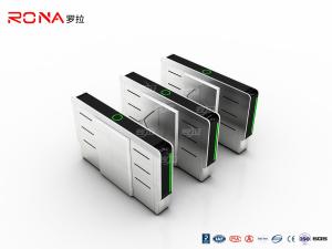 China Acrylic Flap Barrier Gate IC Card Fingerprint Pedestrian Office Security System factory