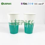Happy New Year 22oz Biodegradable Paper Cups Single Wall For America Coffee