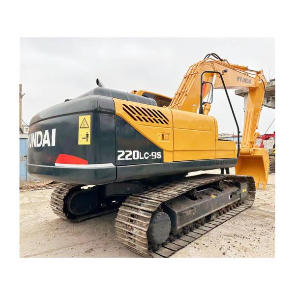 Good Condition 22 Ton Digger Machine Used Hyundai R220LC-9 Original Hydraulic