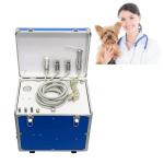 Mobile Vet Clinic Portable Dental Unit with 550W air Compressor Luggage Style