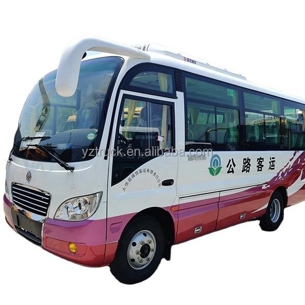 130kw Horsepower Luxury 6m Mini Bus with Air Conditioner and Euro 5 Emission