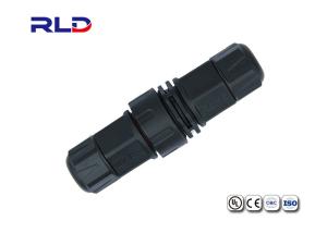 China Electrical Waterproof Cable Splitter IP68 Male 3 Pin Soldering And Screw Connection factory