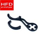 TUV Certified Tolerance 0.1mm ABS POM PEEK Plastic Prototype Machining