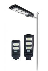 China 20AH 3000K Integrated Solar Street Lights Pole Wall Mounted 170lm/w With Sensor on sale