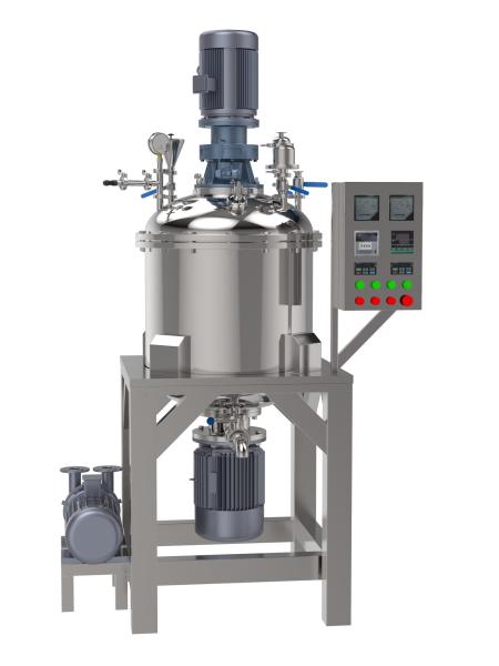 High Shear Homogenizing Industrial Blender Machine Dishwashing Liquid Mixer