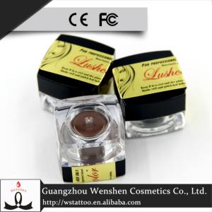 China Brown Eyebrow Tattoo Semi Permanent Makeup Pigments For Microblading factory