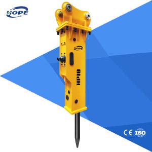 China CE Certified Excavator Hydraulic Breaker featuring 20CrMo Valve and 40 Crmo 42 Crmo Chisels Materials factory