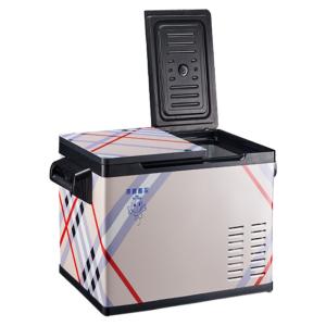 China 55GB Outdoor Car Refrigerator 12V Car Fridges With Compressor Camping Fridge Freezer factory