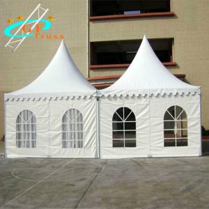 China 850g/sqm Aluminum Party Tent Decorate With Lights Flowers factory