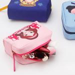 Student'S Zipper Closure Polyester Travel Makeup Pouch