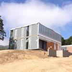 Villa 12 X 3 X 3m Modular Prefabricated House Light Steel Structure Energy