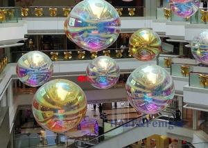 China Decorative Sphere Inflatable Mirror Ball Custom Large PVC Various Colors 3m factory
