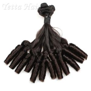 China Natural Spiral Curly Aunty Funmi Hair Extension Hair With 8&quot; - 18'' Length factory