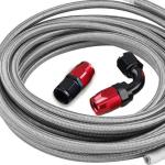 5/16 Inch Flexible Hoses Stainless Steel Braided PTFE Braided Fuel Oil Cooler
