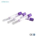 ISO9001 2ml Blood Test Vacuum Tubes Medical EDTA With Lavender Top