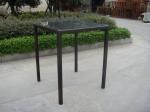 Resin Wicker Patio Furniture , Waterproof Garden Table And Chairs