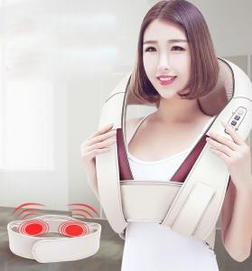 China Convenient Shiatsu Neck Massager , Home Using Neck Shoulder Massage Machine factory