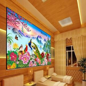 China PLASTIC LENTICULAR 3d lenticular pictures motion 3d wallpaper large format 3d decor painting flip 3d lenticular prints factory