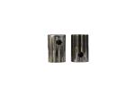 Stainless Steel 316 Straight Spur Gear Nitriding 12 Teeth M0.5