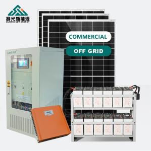 China Commercial 5KW Self Sufficient Solar Power System 6kw Off Grid Solar System factory