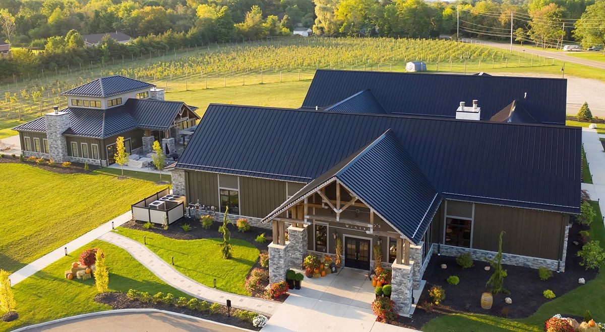 RAL3005 0.50*1250 PPGI HDP Z275 30 Years Matt Textured Sherwin Williams Painted Galvanized Steel Corrugated Roof