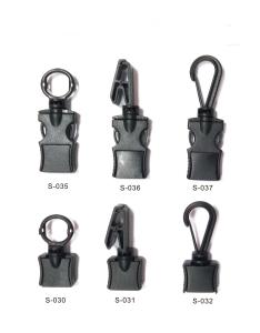China Free Sample Rotating Strap Buckle Entrainment Button Clip SGS Certificated factory