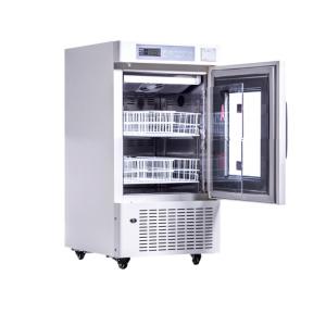 China 108L AUTO Defrost Single Glass Door Upright Biomedical Blood Bank Refrigerators With High Quality factory