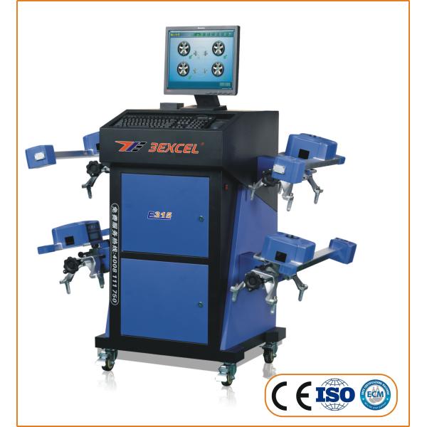 China Wireless Computerized Portable Wheel Alignment Machine factory