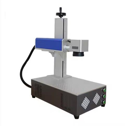 10w 20w 30w 50w Portable Fiber Laser Marking Machine Color Engraver for Metal