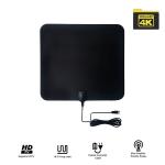 VHF174-230 / UHF470-860 Frequency Range Digital Indoor TV Antenna Amplified for