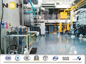 China Vacuum Oil Purification System / Turbine Lube Oil Purifier 600-18000L/H factory