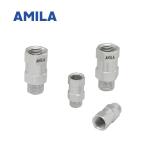 Various Size Pneumatic Check Valve With Brass Ball Seat Low Leakage Rate