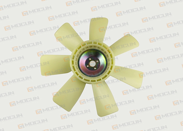 Excavator E200B Fan Blade For Diesel Engine S6K Cooling Fan 4 Holes 7 Blades