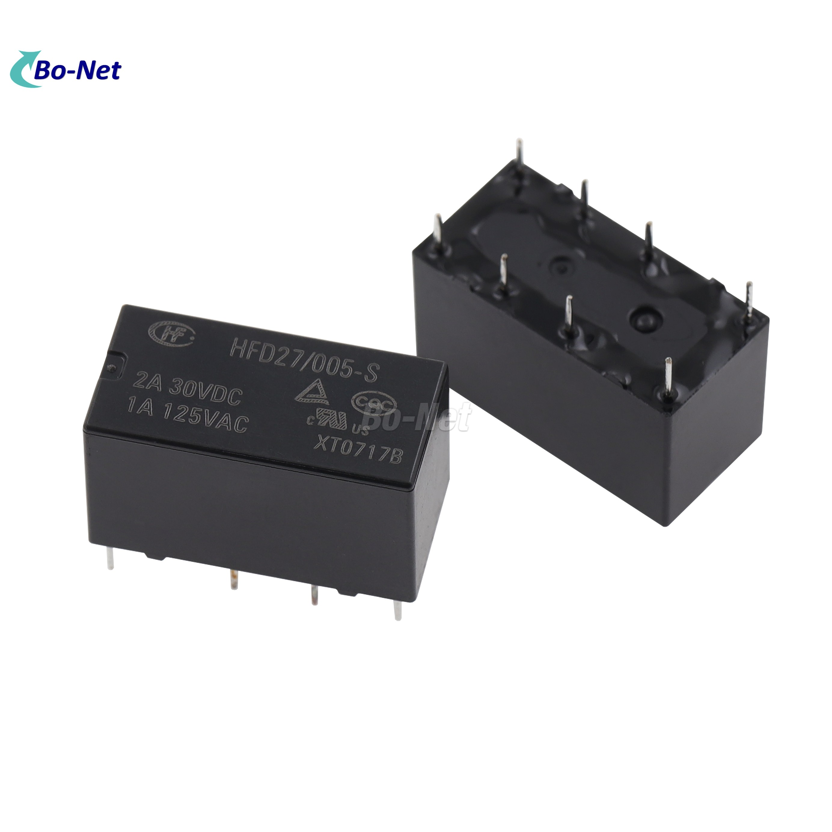 HFD27-005-S Electronic components Support BOM Quotation 12VDC 2A 8pin relay HFD27-005-S