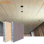 10mm 15mm 20mm Fireproof Wood Grain Aluminum Honeycomb Core Sandwich Panels For