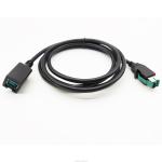 Custom Logo 24V PoweredUSB Cable 12V Male To Female Extension Cable