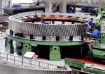 Large Steel 279.4mm Rotary Slewing Bearing Ring Construction Industry and
