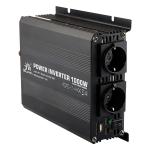 Black Durable Off Grid 12v to 220v inverter 1000 Watt Modified Sine Wave