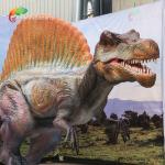 Theme Park Life Size Animatronic Dinosaurs Spinosaurus For Amusement Park