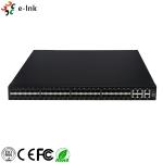 L3 Managed Fiber Optic Switch 48 Port Gigabit SFP / 6 Port Combo Ethernet 80